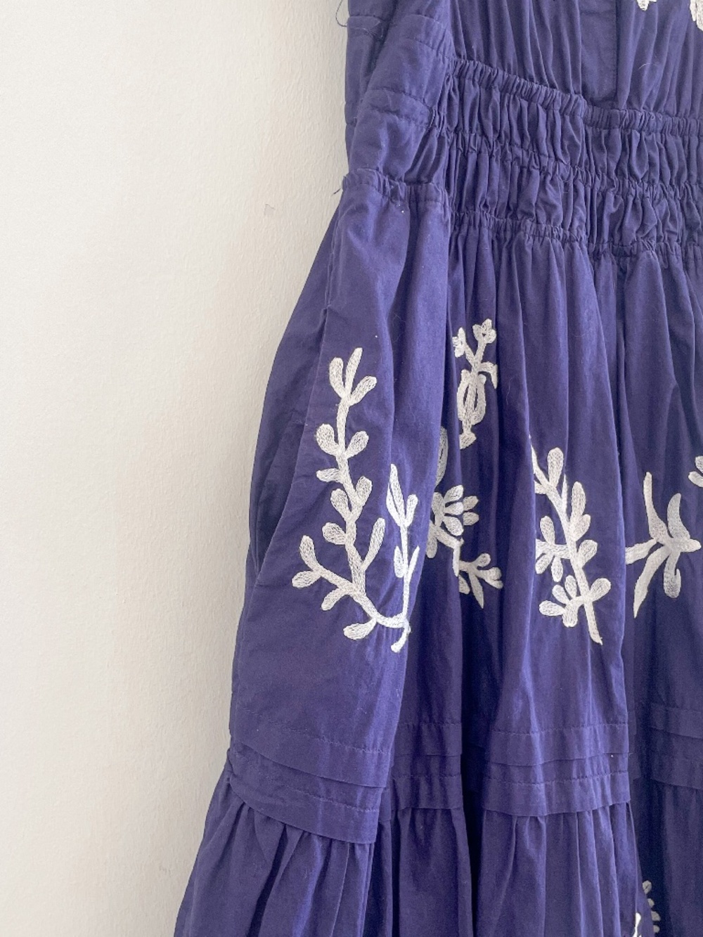 Anthropologie Somerset Maxi Dress Embroidered Edition S - Picture 7 of 10